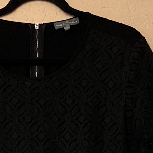 Market & Spruce Black Top - Picture 6 of 14